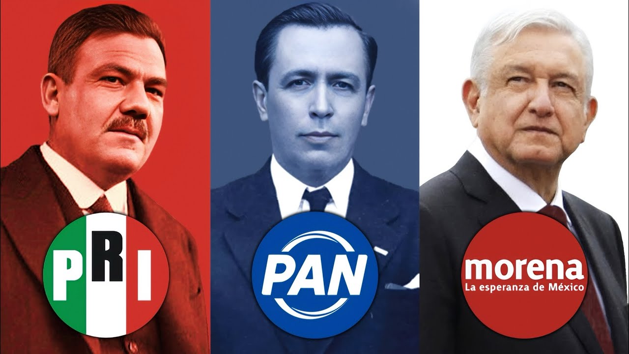 PARTIDOS POLÍTICOS DE MÉXICO (1824-2024)
