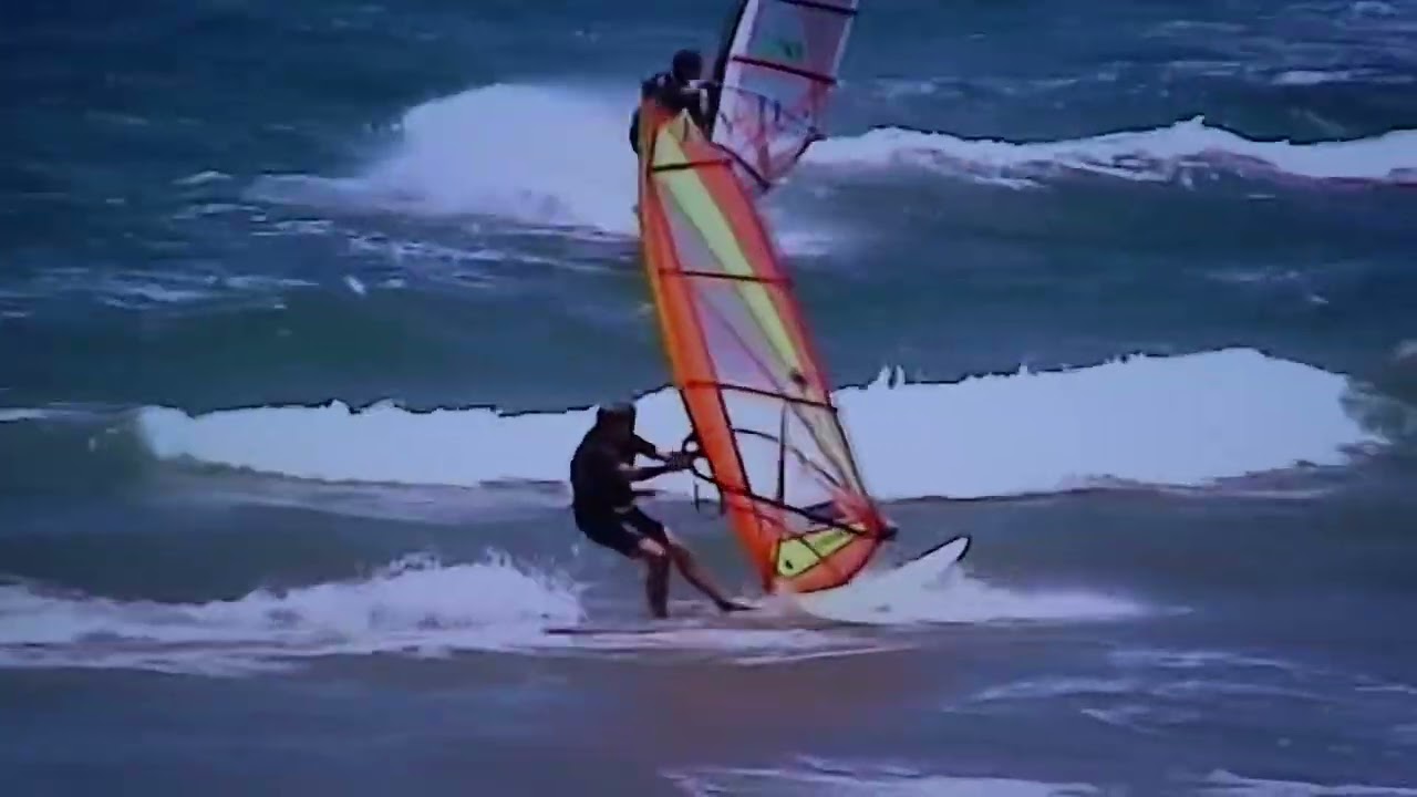 Family windsurf trip Pozo Gran Canaria 2000