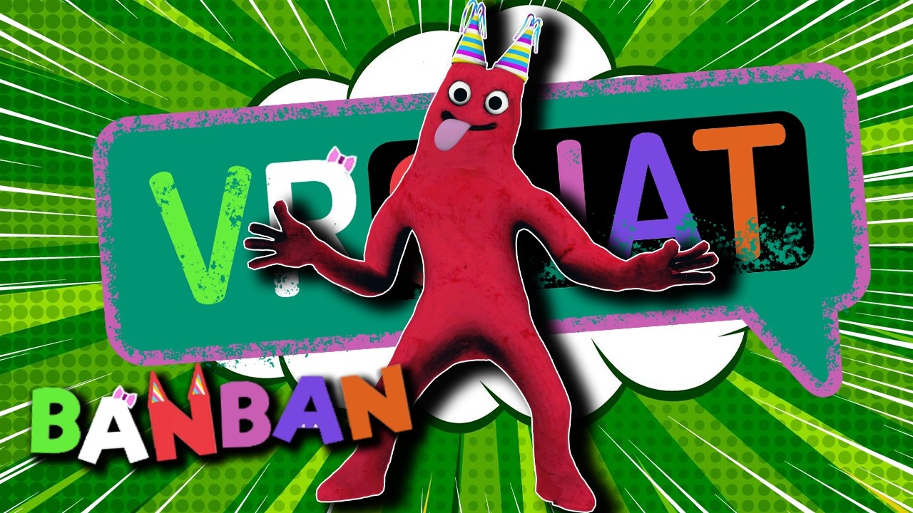 BABY BANBAN RUINS EVERYTHING IN VRCHAT! - FUNNY MOMENTS (GARTEN OF BANBAN 0)