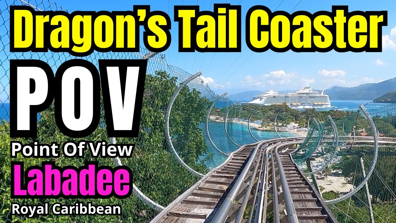 POV Dragon's Tail Alpine Coaster,  Labadee - Royal Caribbean