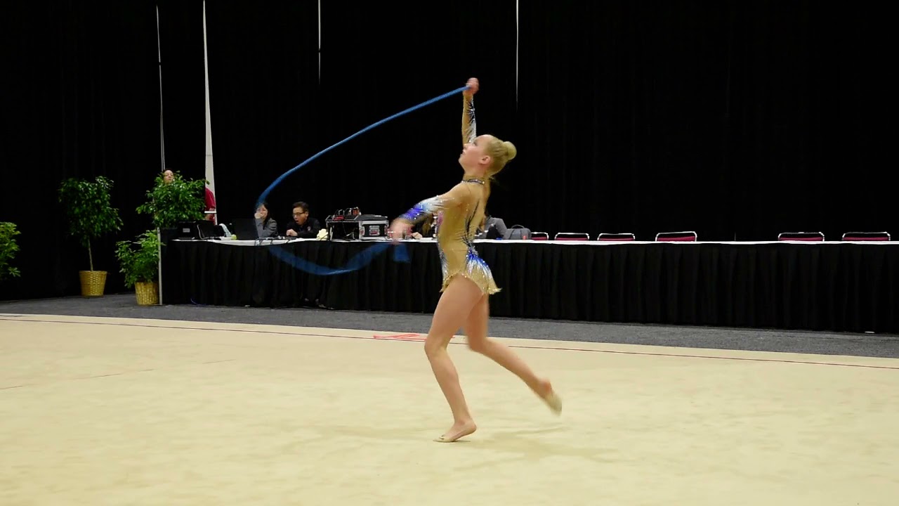 Clara Janow Rope Routine RG Nationals Level 8 2016