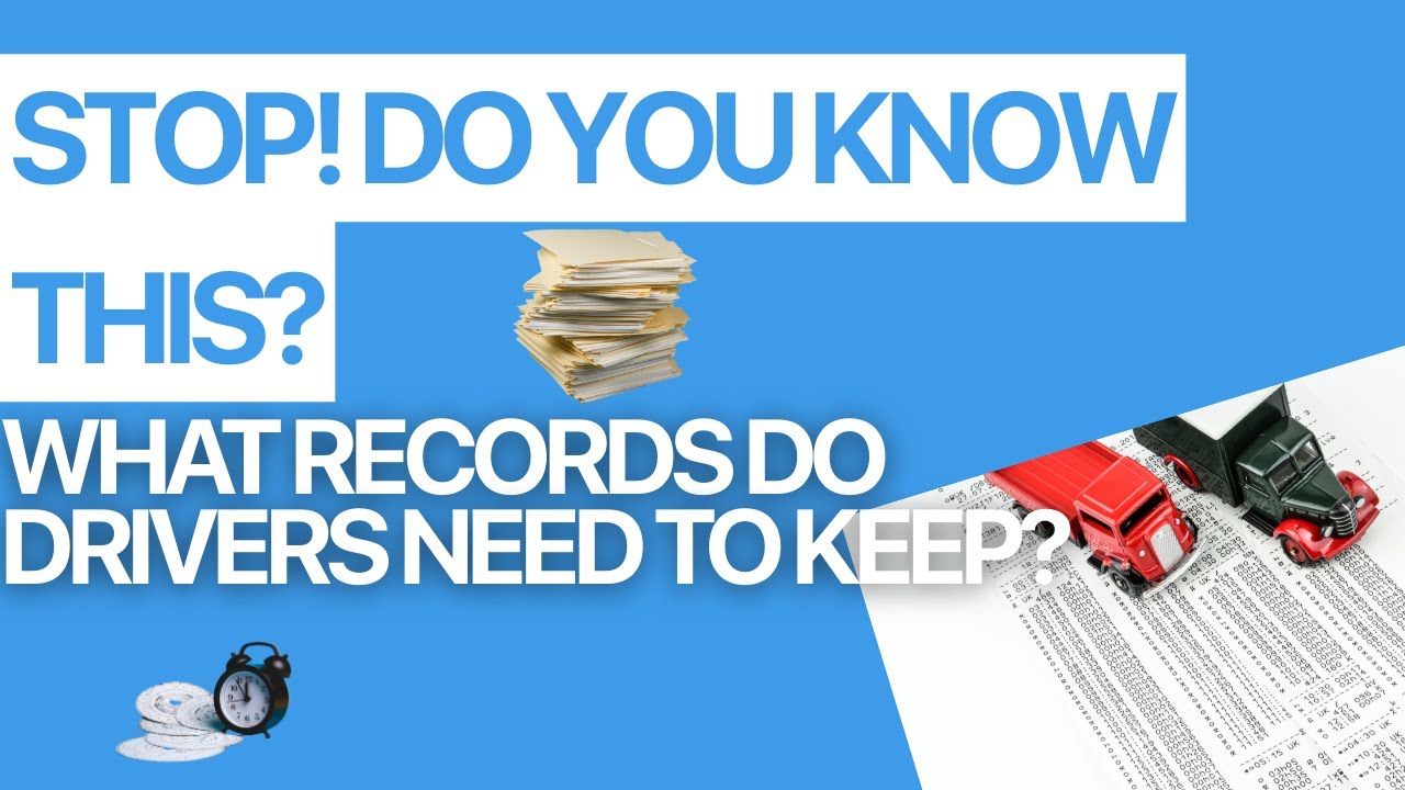 What records do drivers need to keep? // NTP'S QUESTION OF THE WEEK - EPISODE 7