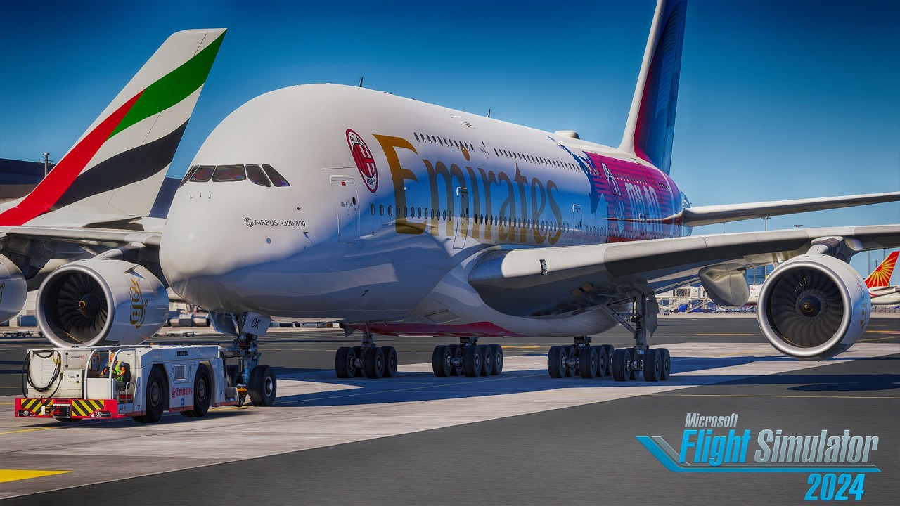 Dubai to Mauritius Emirates A380 Full Flight Experience | MSFS 2024