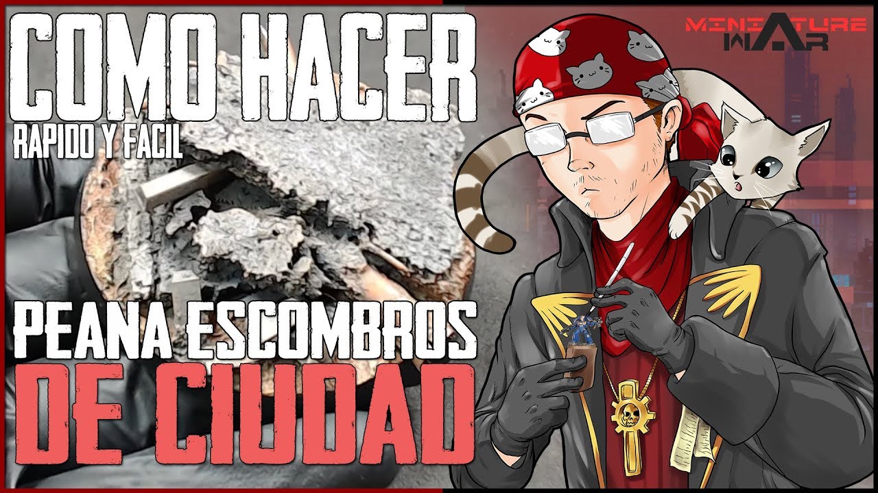 Cómo hacer - Peanas de ruinas urbanas/ciudad sencillas - Paso a paso