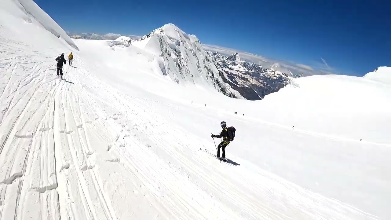 Zumstein - 4563 mt - Scialpinismo - Da Indren