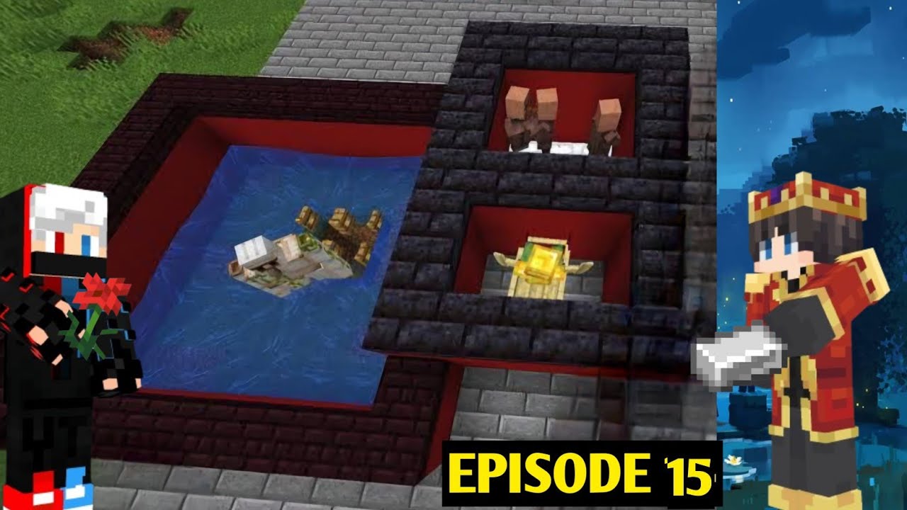MADE BEST IRON FARM IN LUCKY BHAI SMP | CH SAMAR AHMED GAMING 