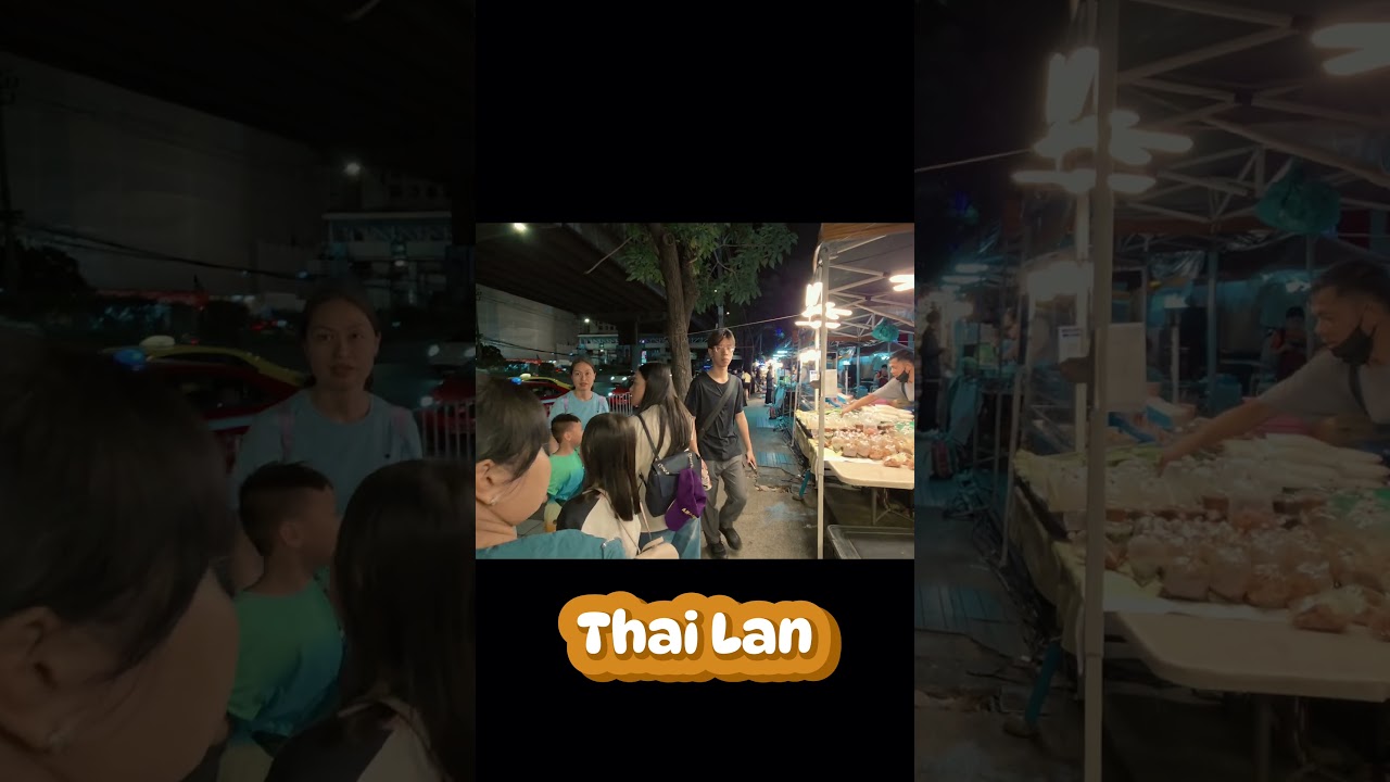 Bangkok Street Food | Immersive Walking Tour 4K