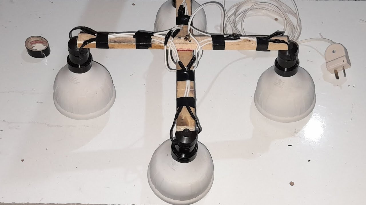 C&oacute;mo Armar iluminaci&oacute;n para indoor Paso a paso. (Galponeras led econ&oacute;micas).