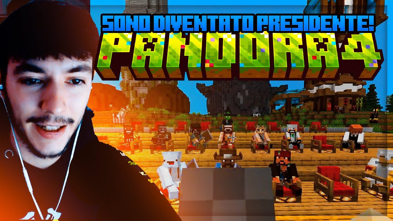 PANDORA 4 SMP #10 ADESSO COMANDO IO! SONO DIVENTATO IL PRESIDENTE! - Minecraft
