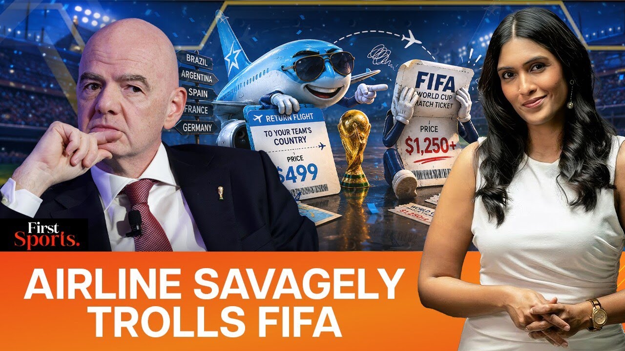 Авиакомпания троллит FIFA из-за цен на билеты: отпуск дешевле Чемпионата мира? | First Sports с Р...
