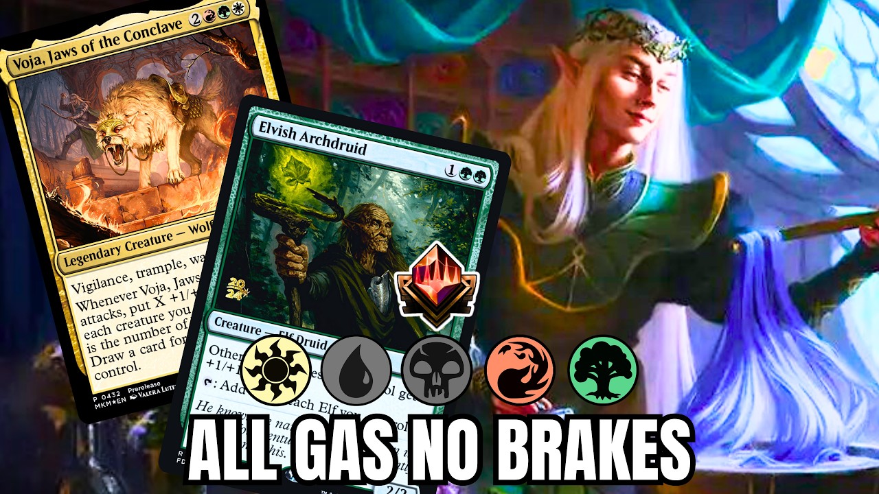 The New Elf Deck Is Too Hard To Stop! | MTG Arena Standard Mythic Ranked