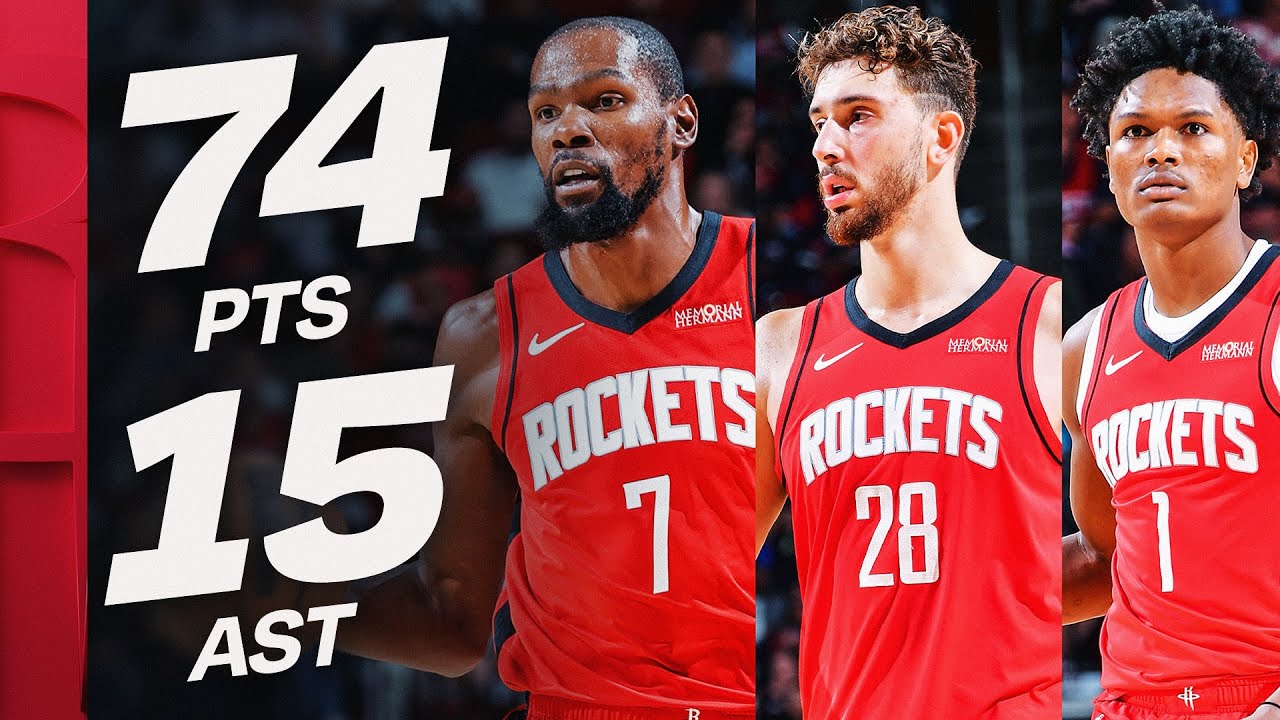 Durant (21 PTS), Sengun (26 PTS) & Amen (27 PTS) Were LOCKED IN! | November 3, 2025