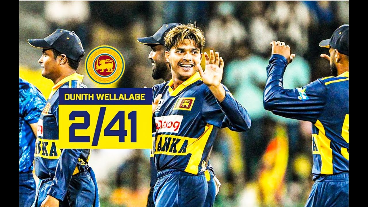 අද තරගයේ වීරයා දුනිත් වෙල්ලාලගේ | SL vs ENG 1ST ODI MATCH
