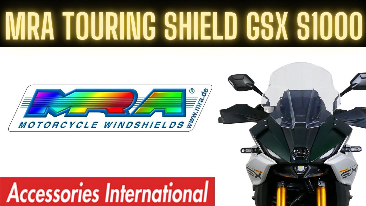 MRA TM Touring Windshield for Suzuki GSX-S1000GX (2024-) (4025066176816) | Product Overview