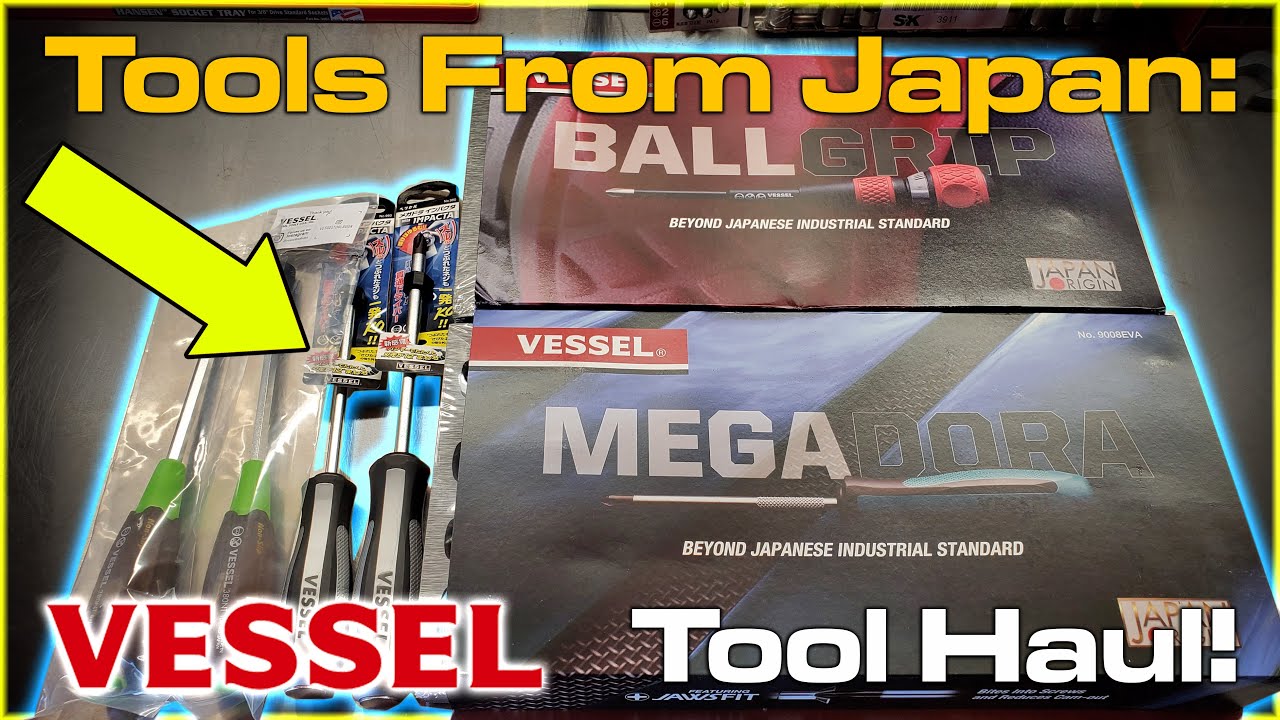Tools From Japan! VESSEL Tool Haul #2!