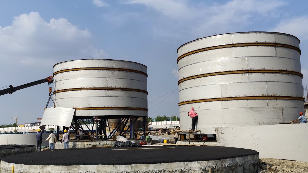 Singal action hydrolic Tak jack lifting of SS storege tank