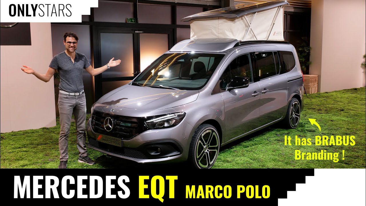 Mercedes EQT Marco Polo Edition - Premiere of the Most Anticipated Camping EV !