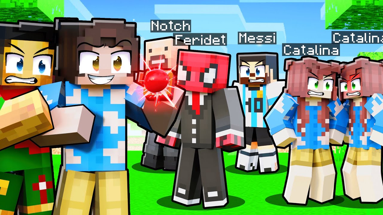 Minecraft'ta İSTEDİĞİM KİŞİYİ YANIMA ÇAĞIRABİLİYORUM 😱
