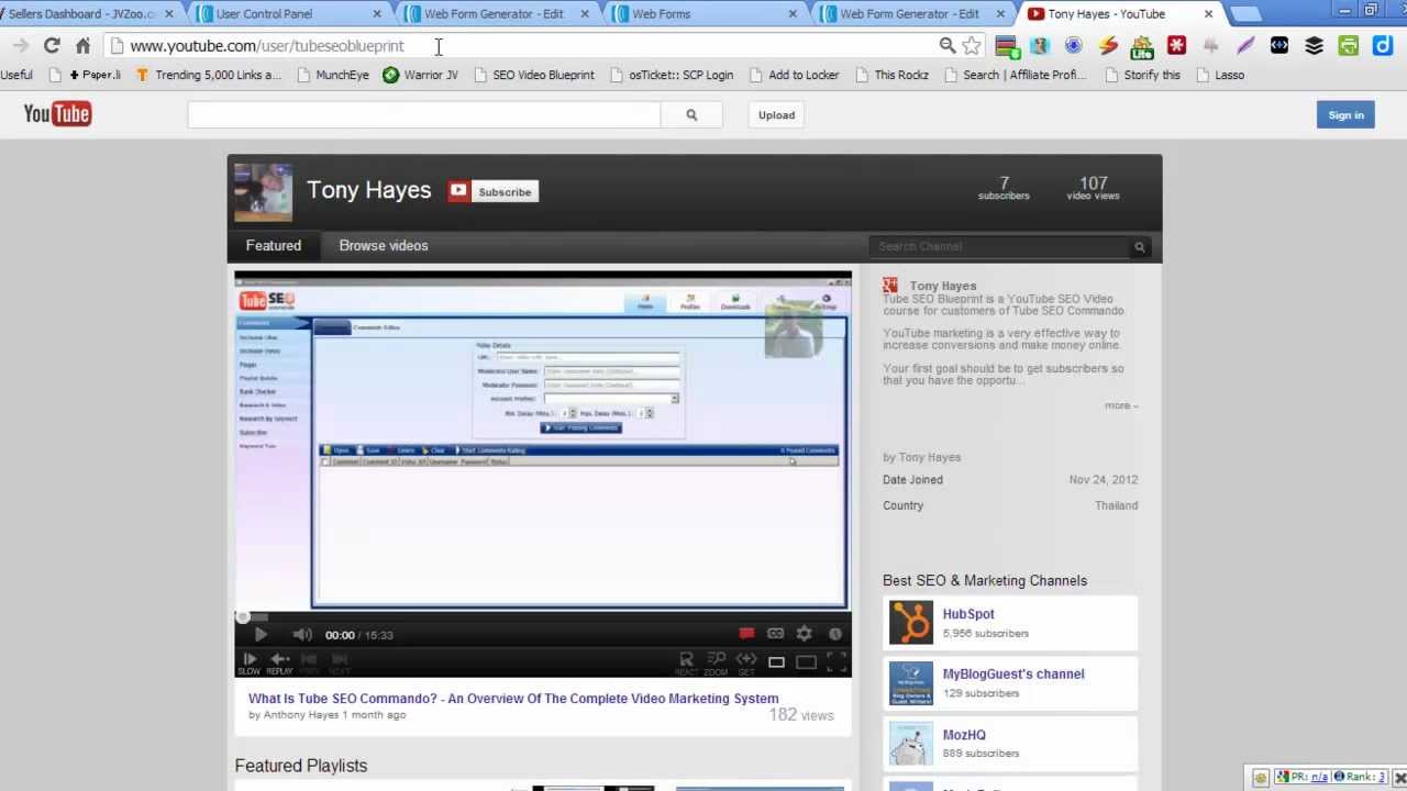 Channel View Increaser Tutorial - Tube SEO Commando