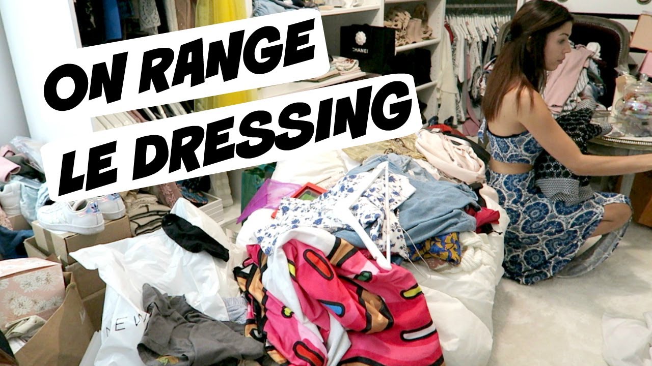 On range le dressing