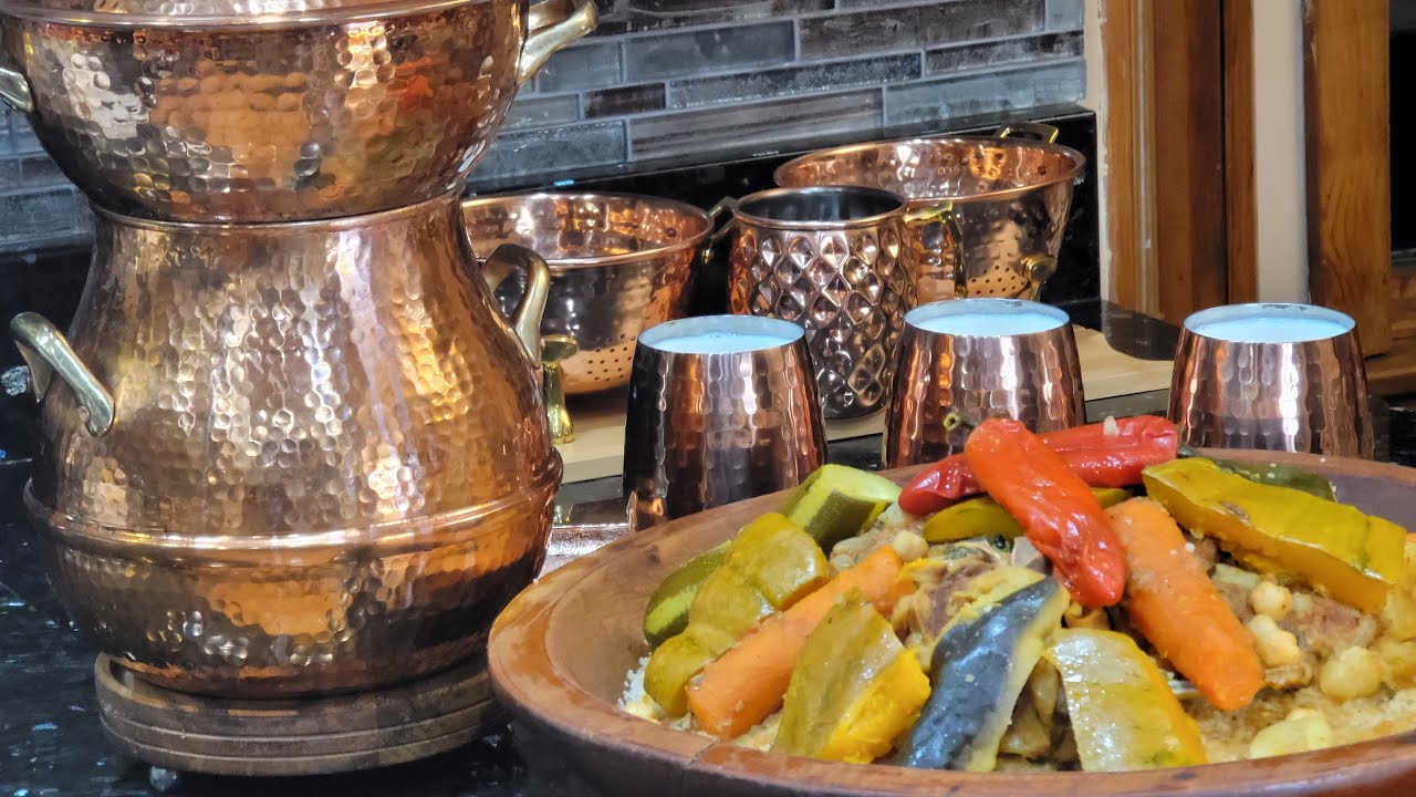 Moroccan couscous (balboula)الكسكسو بالبلبولة تيجي لذيذ او معلك