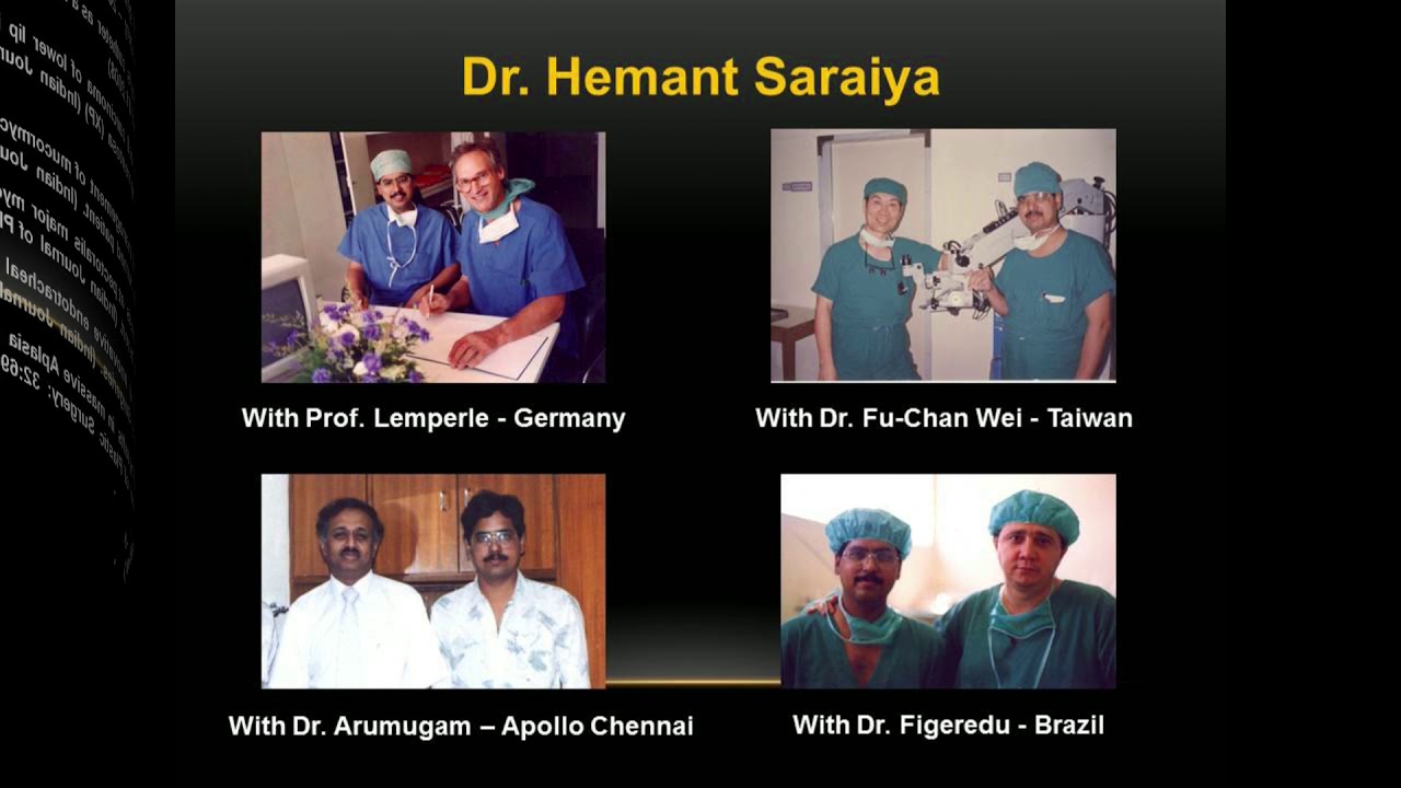 Dr  Hemant Saraiya Cosmetic Plastic Surgeon Ahmedabad India