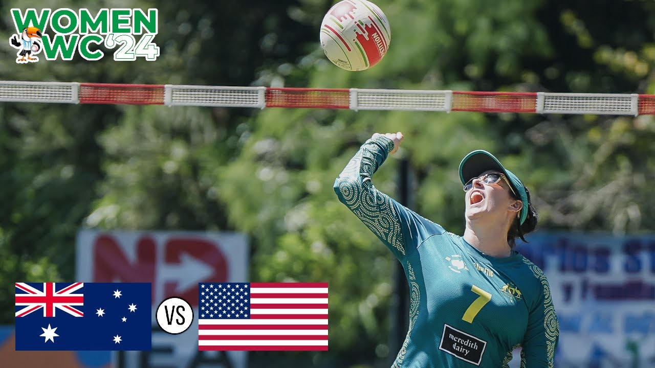 AUS vs USA Positional Match (9-11th) (2024 Women's Fistball World Championships)