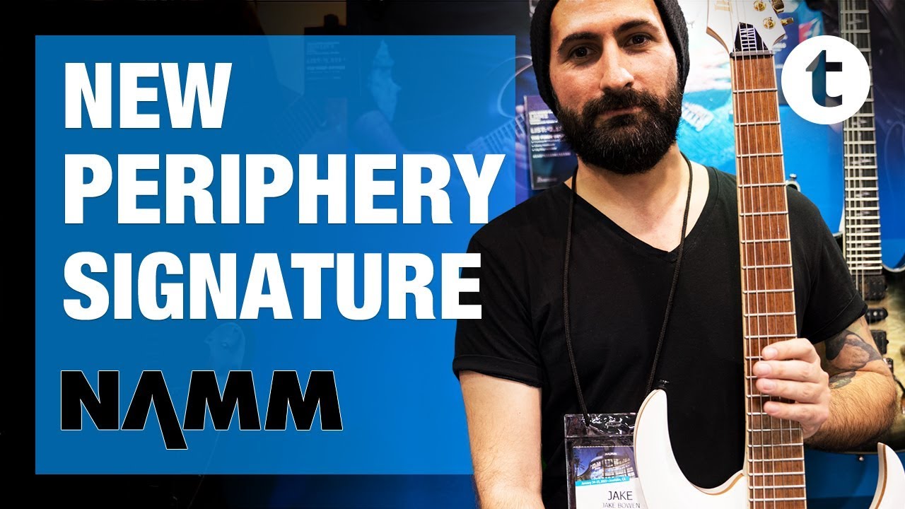 NAMM 2019 | New Jake Bowen Signature | Periphery | Ibanez JBM10FX-PWM | Thomann