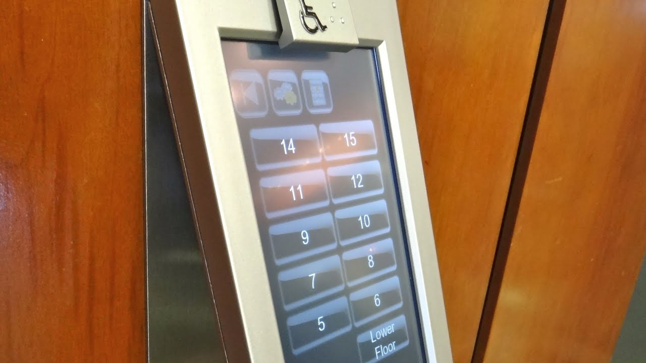 AMAZING Schindler Port Elevator @ Capital Bank Plaza Raleigh NC w ElevatingPirate