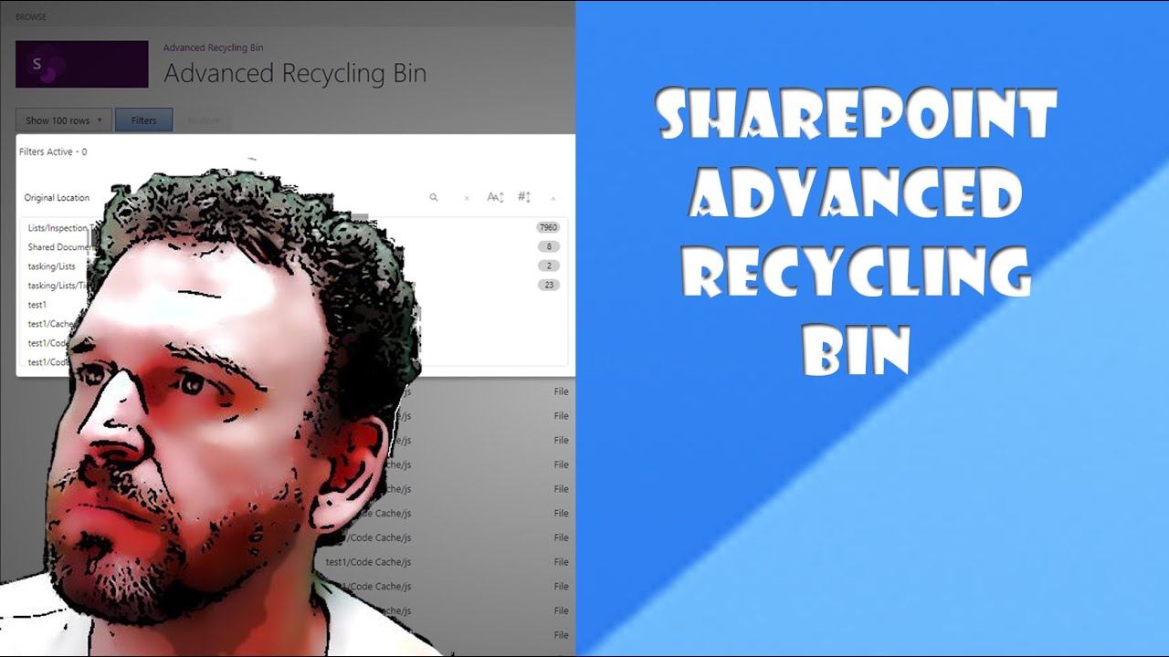 SharePoint Advanced Recycling Bin -  Searchable