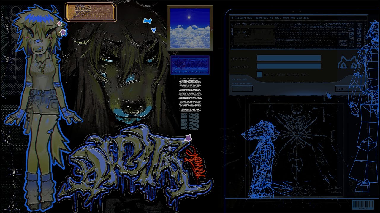 GOD CRACK (prolaps cover) - Digital Woman