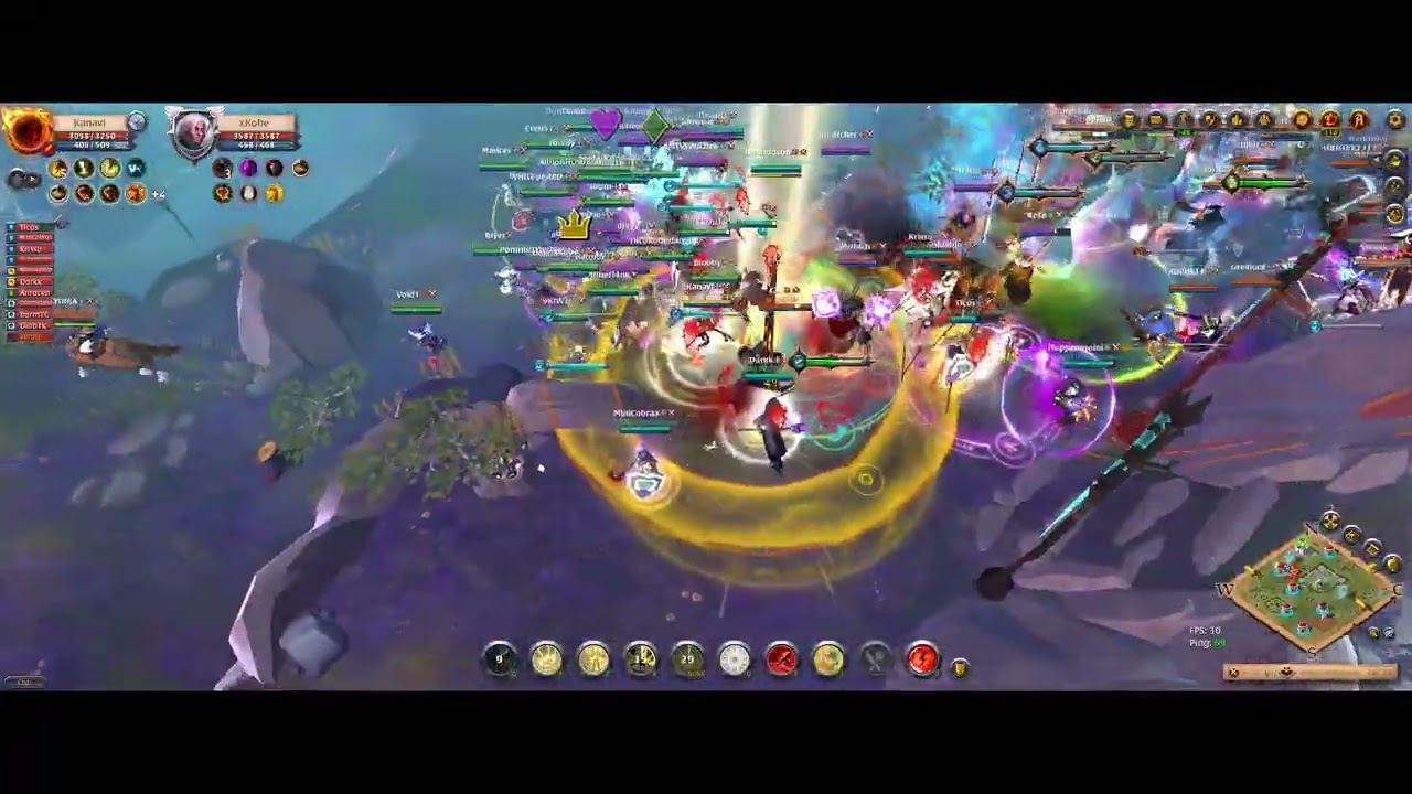 Albion Online 12/01/2025, 18 UTC Fight, Hallowfall POV, Part 1