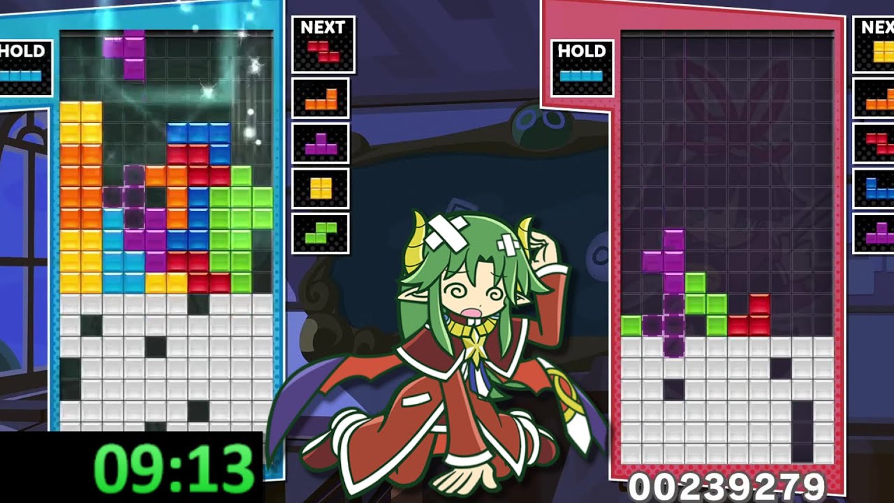 9 Minute Round Against A Tetris Bot