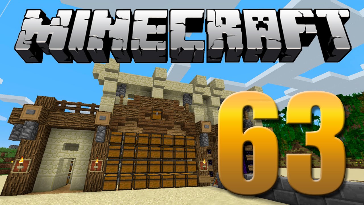 Sistema de Armazenamento Finalizado - Minecraft Em busca da casa automática #63.