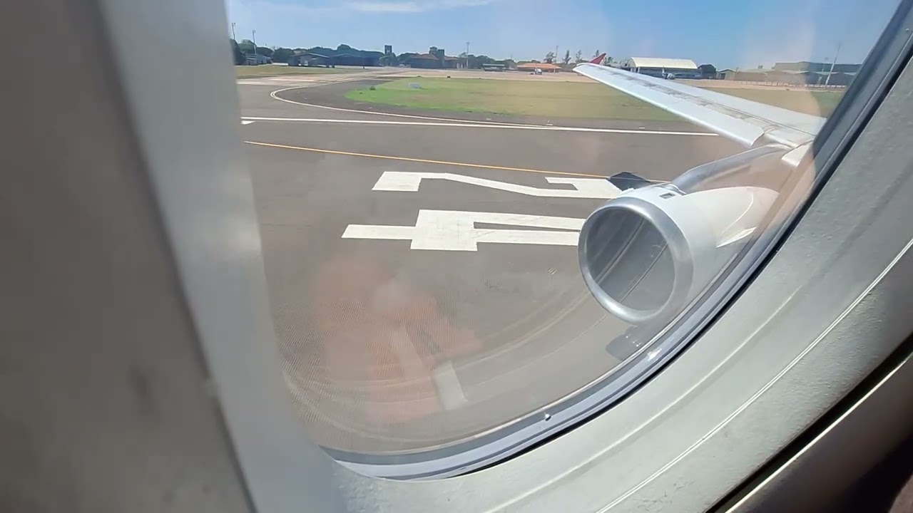 Pouso em Campo Grande (CGR) - LATAM Airbus A321-231