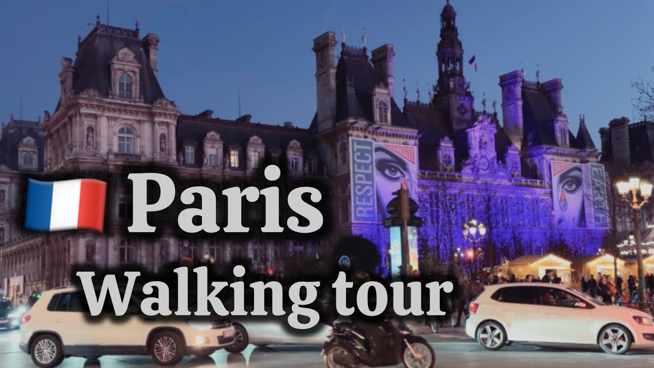 Paris  🇫🇷 France | Relaxing Walking Tour 