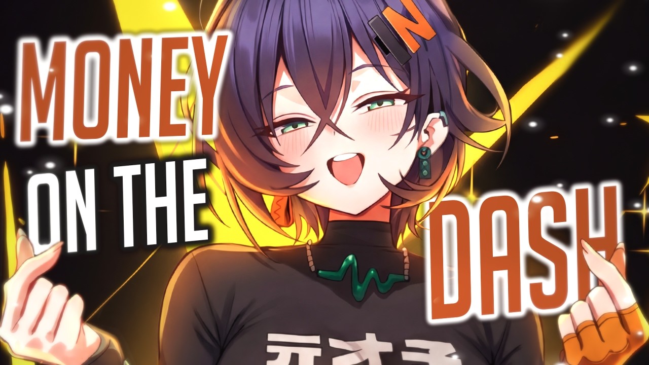 Nightcore - MONEY ON THE DASH (Rock Version) (Lyrics)