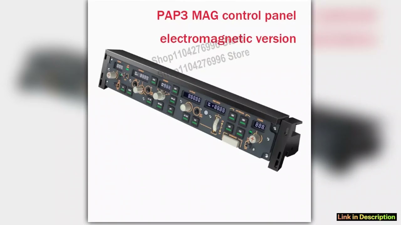 WINWING Flight Simulation PAP3 MAG Control Panel Zibo PMDG iFly Simulation Flight Panel for XPlane