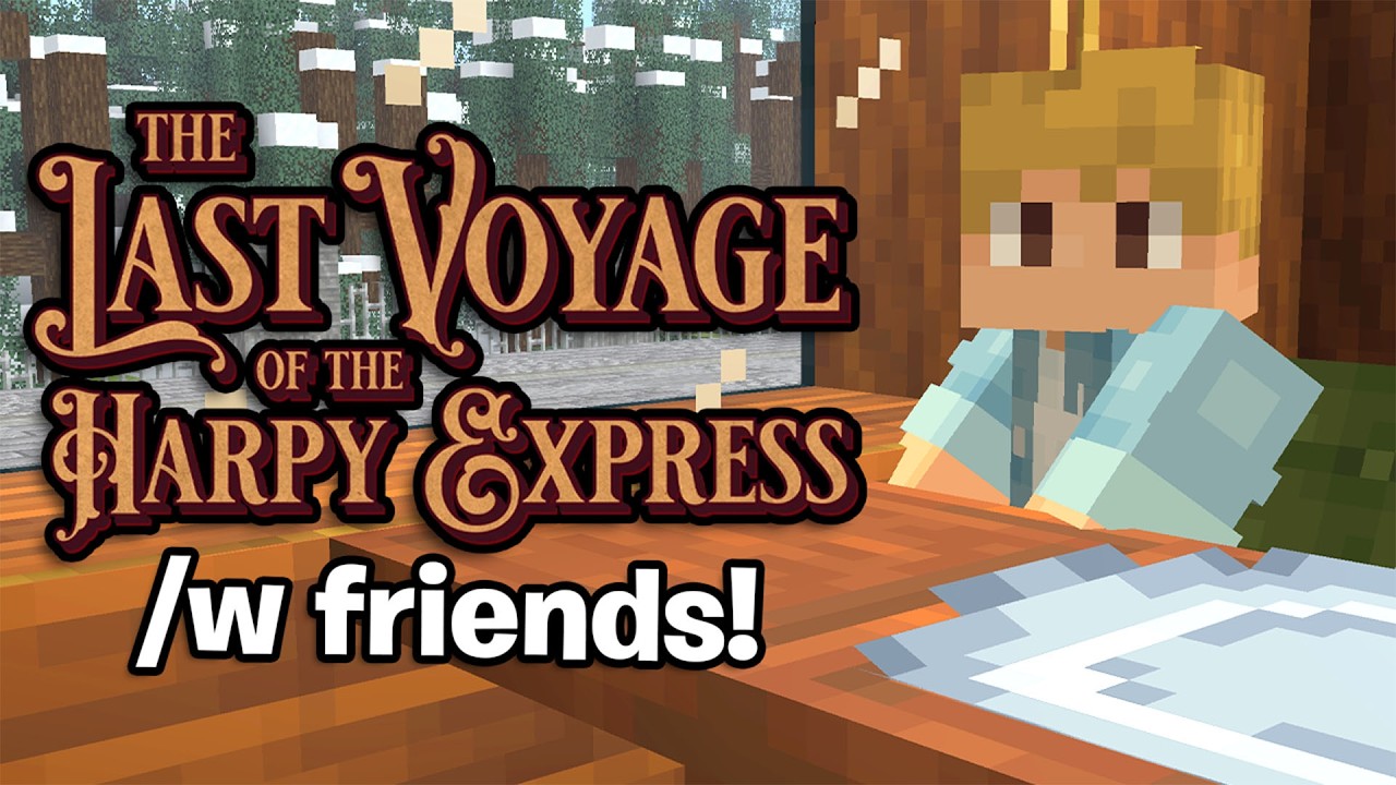 Minecraft MURDER MYSTERY On A TRAIN! /w Friends!!