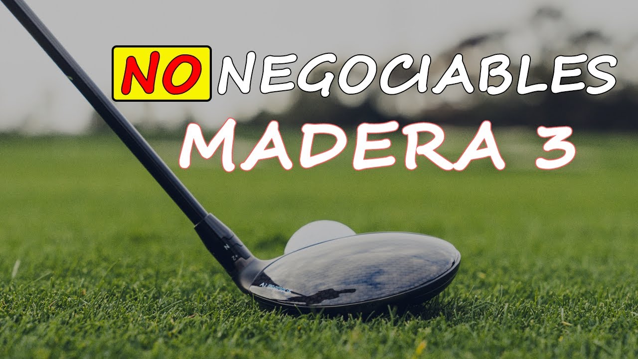 Guía FÁCIL para jugar Bien la Madera 3 en golf 🏌️‍♂️🔥