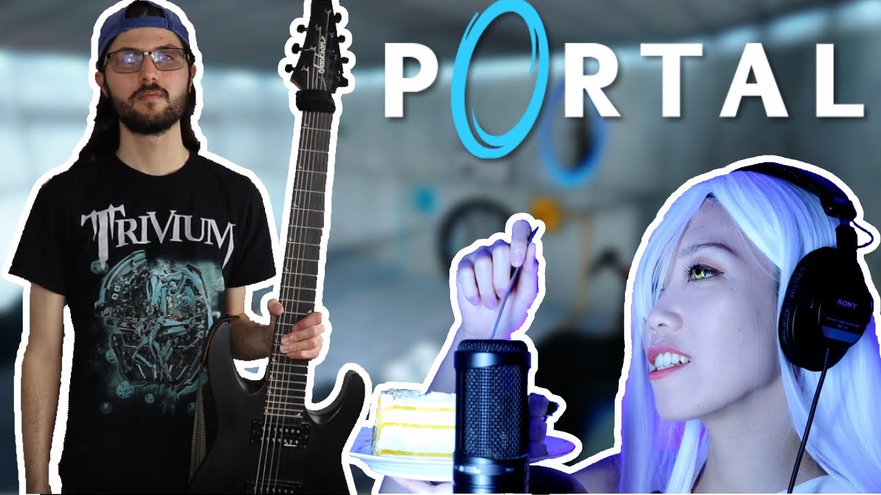 Portal - Still Alive | METAL COVER Ft. @justcosplaysings