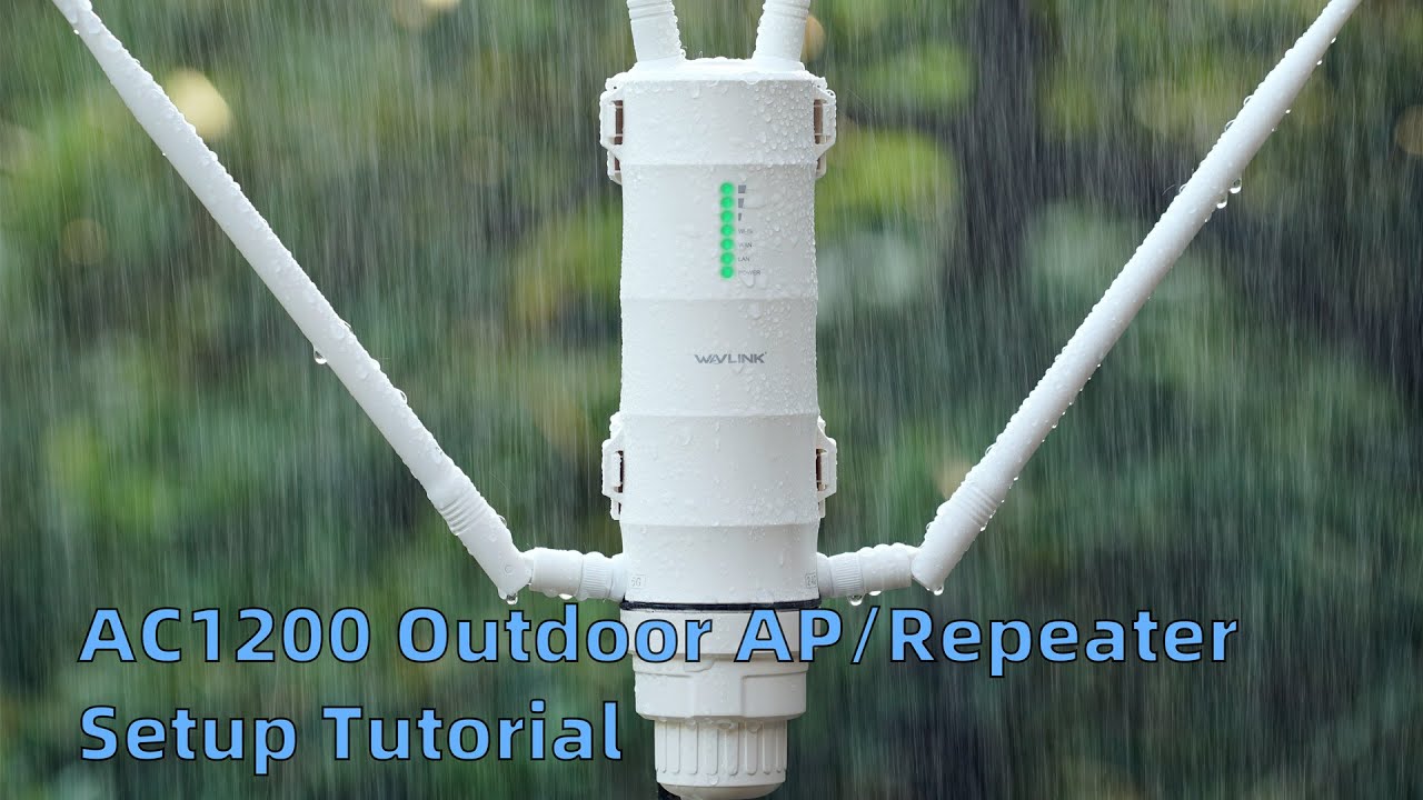 Aerial HD4 AC1200 Dual-band High Power Outdoor AP Installation Tutorial