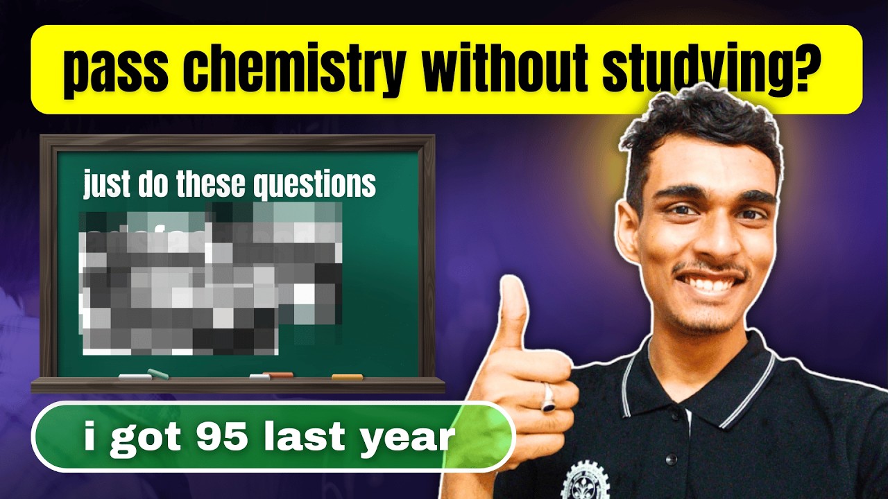Last 48 Hours Strategy to Pass in CBSE Chemistry Class 12 2026