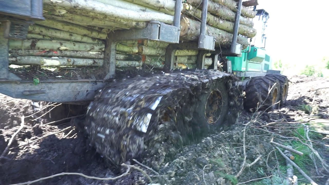 Logging with Metsis 608F, extra wide tracks