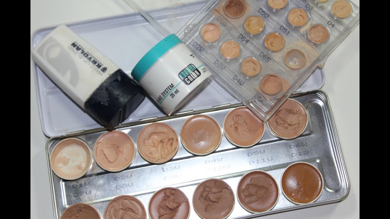Kryolan Dermacolor Review and Application
