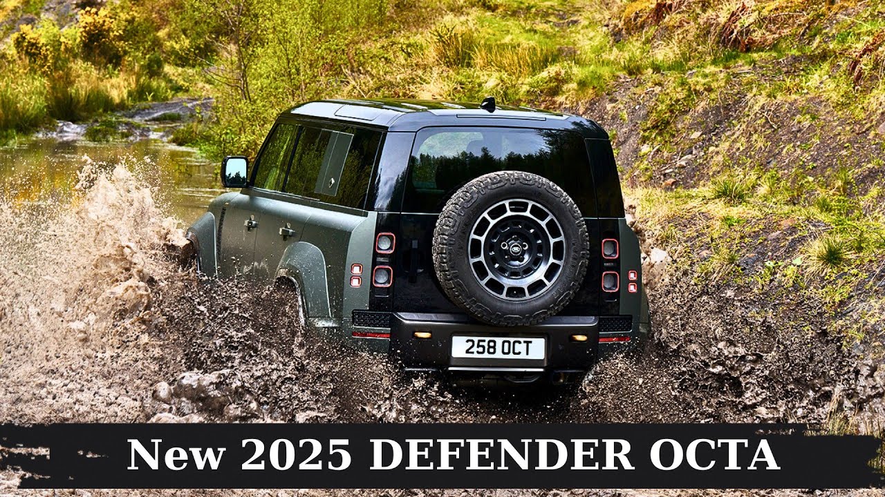 Абсолютно новый Defender Octa 2025 года &mdash; лучший легендарный внедорожник | Land Rover