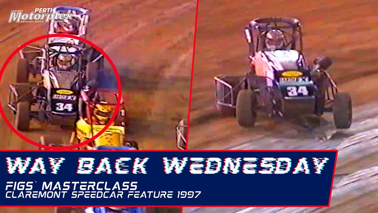 Michael Figliomeni Surges To Victory From THE BACK! Claremont Speedcar Masterclass 1997