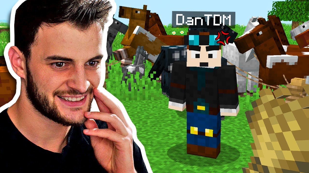 I Pranked DanTDM In Minecraft