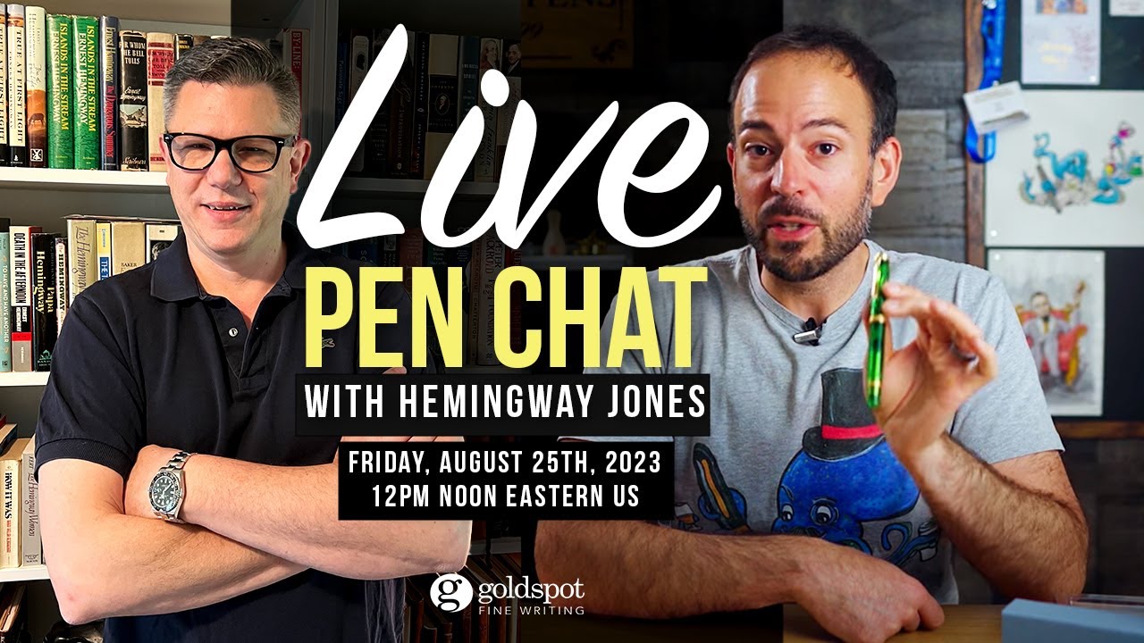 Pen Chat with Hemingway Jones