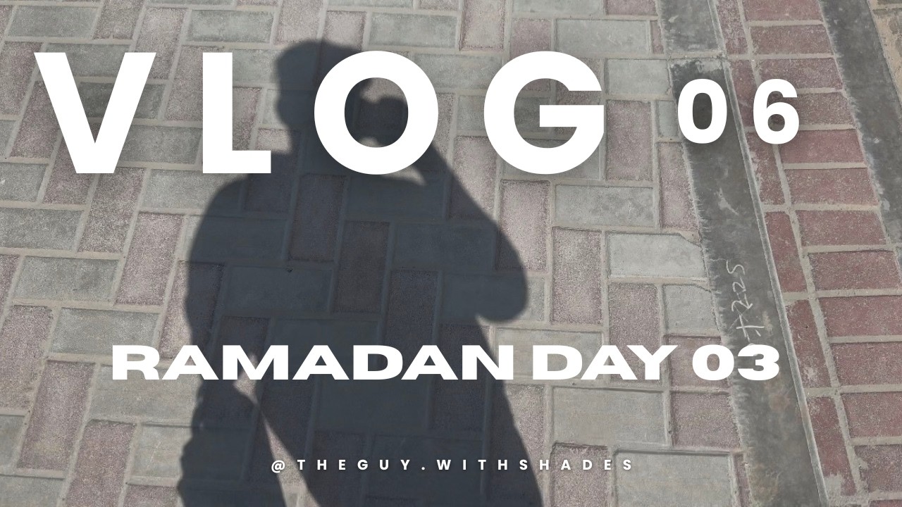 Ramadan Day 3 Went WRONG 🤒 | Fever + Fasting + Work in Dubai